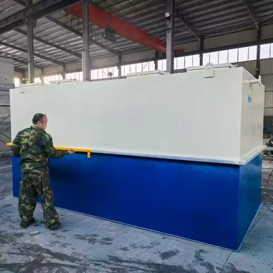 Universal Modular Wastewater Treatment Plant for Petrochemical Industry Applications - Modular Waste